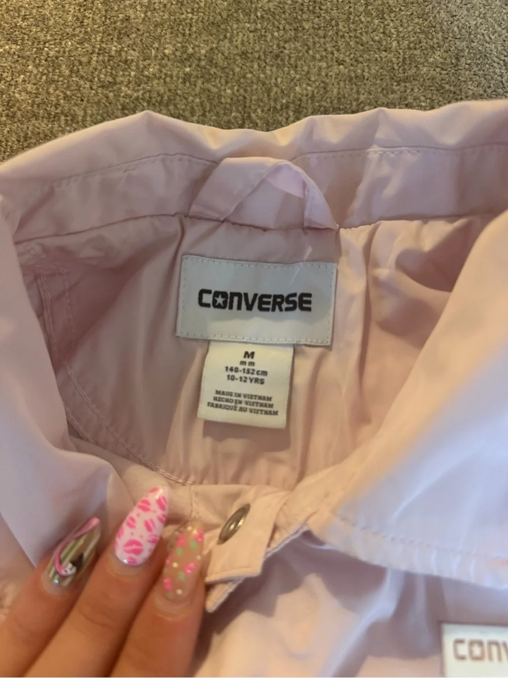 Converse Pink Kids' Pea Coat